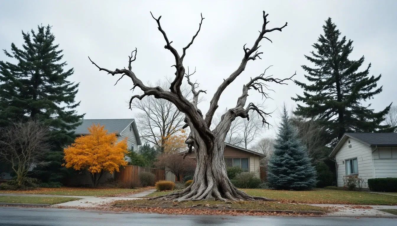 Overgrown Tree Trimming in Springfield