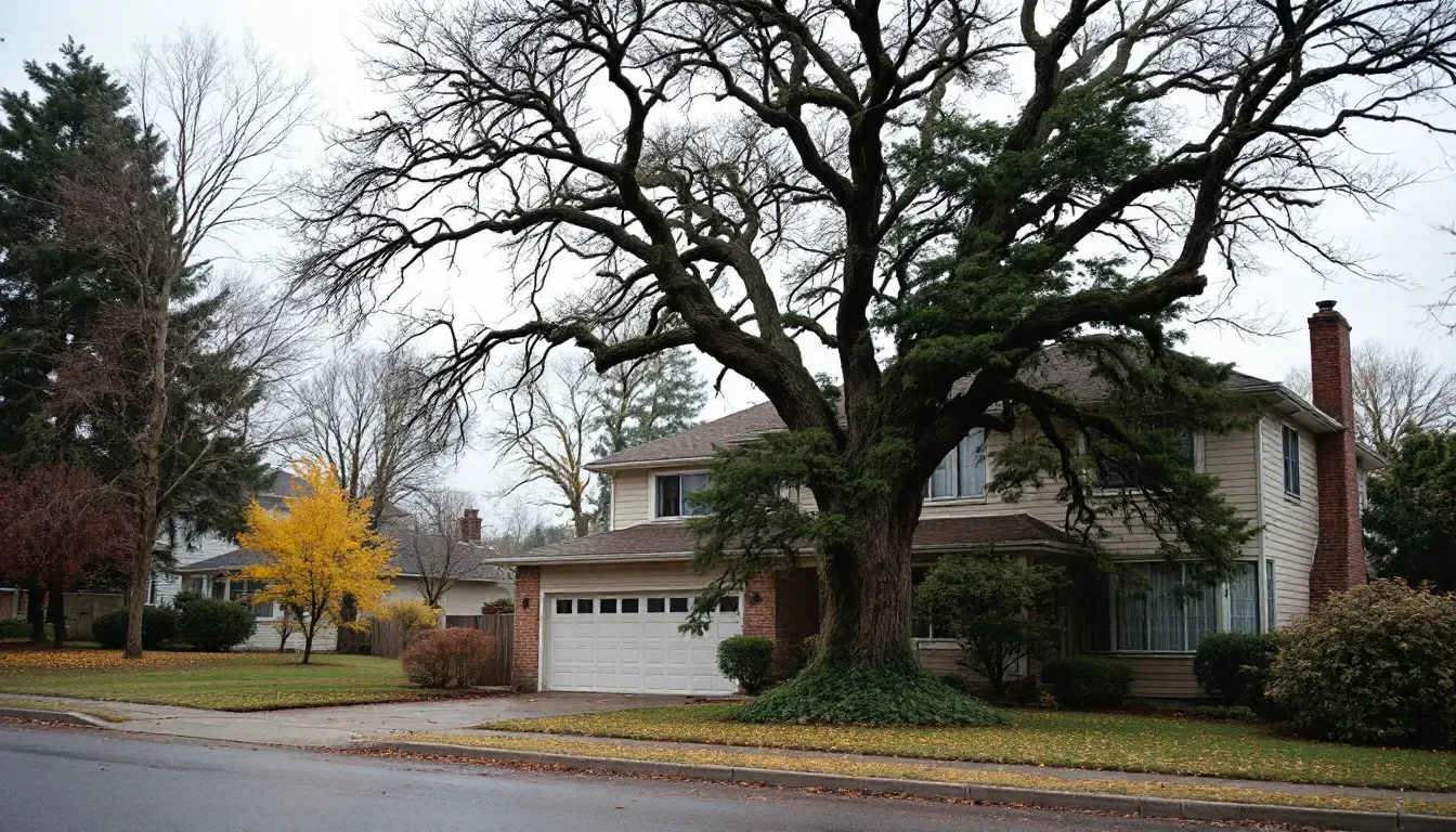 Leaning Tree Removal in Springfield