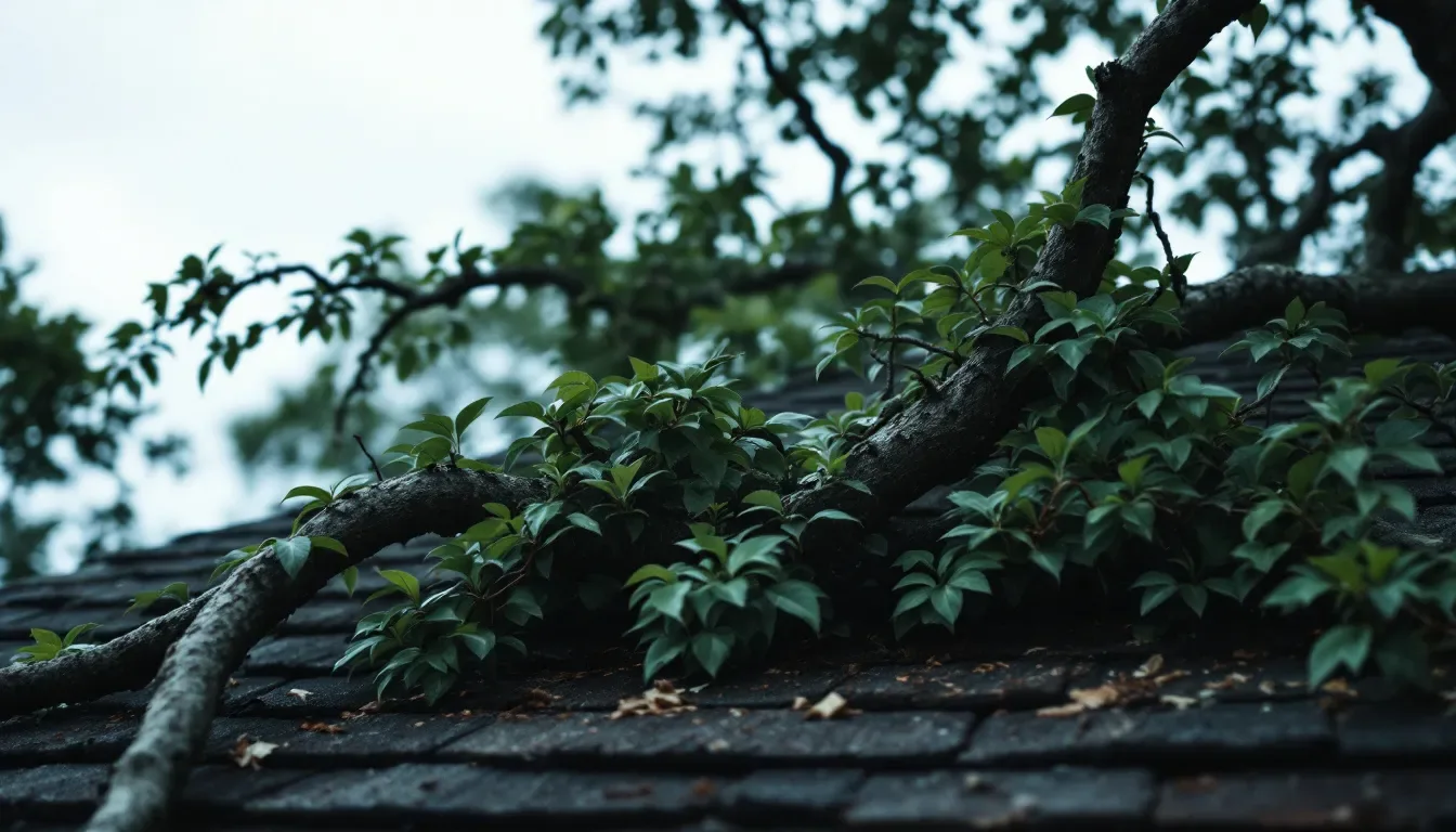 Tree Over House Removal in Springfield