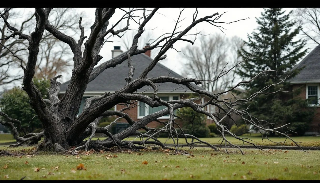 Storm Damaged Tree Removal in Springfield